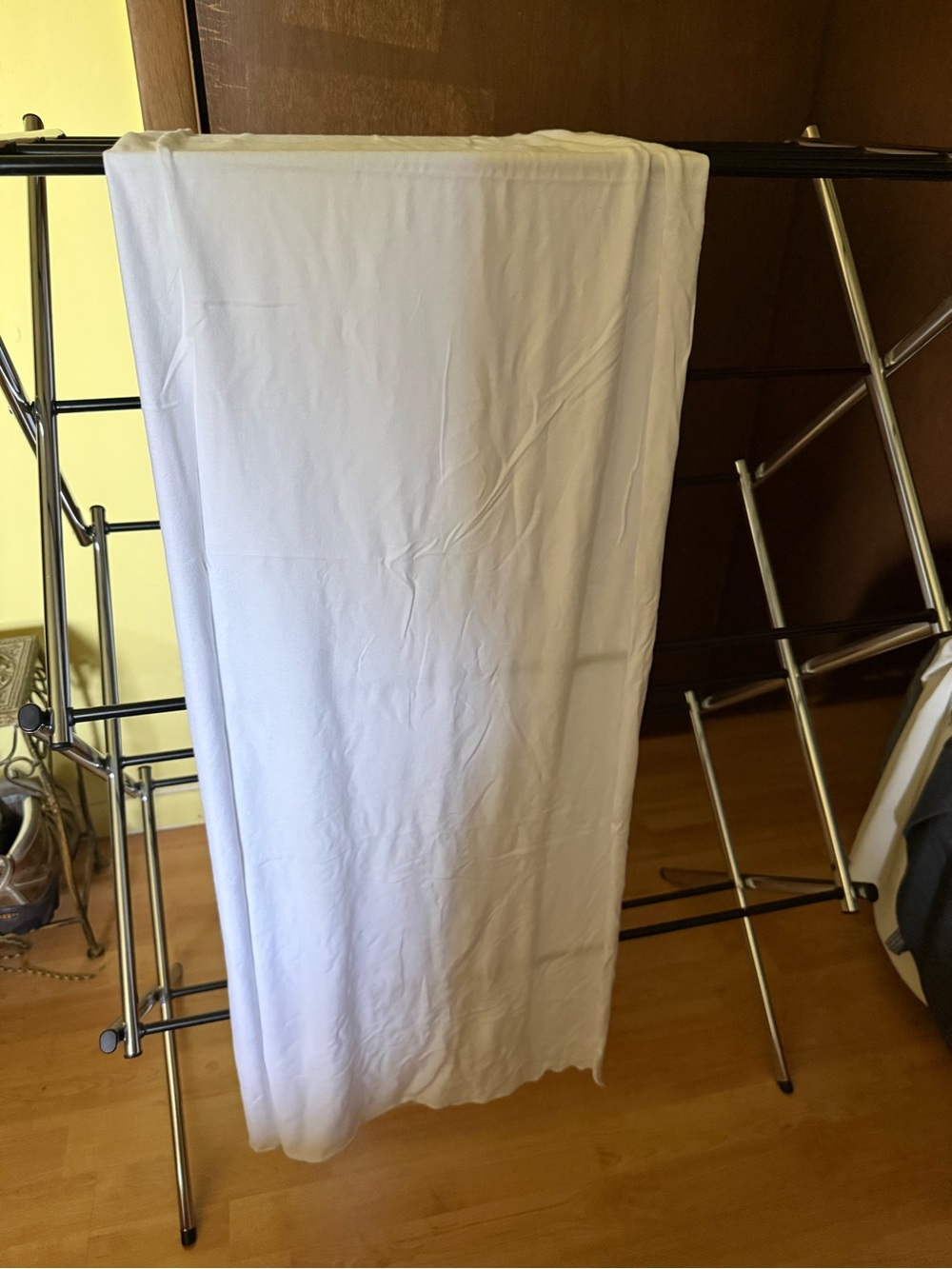 NWOT Lightweight White Sun Shawl - Versatile Cover-Up. - Picture 4 of 4